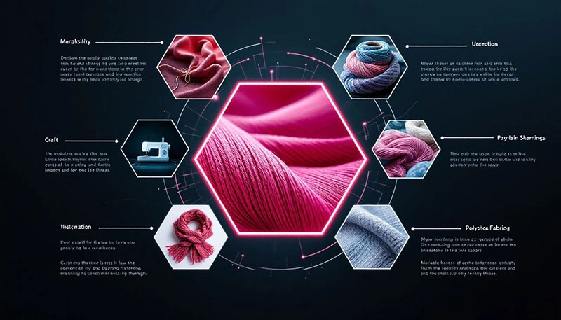 A comparison of high-quality polyester threads.