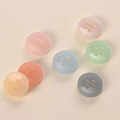 4 holes resin button