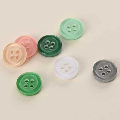 4 holes resin button