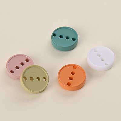 4 holes resin button