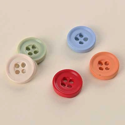 4 holes resin button