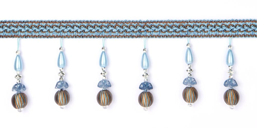 Crystal Beads Curtain Fringe Trim