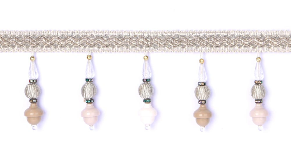 Crystal Beads Curtain Fringe Trim