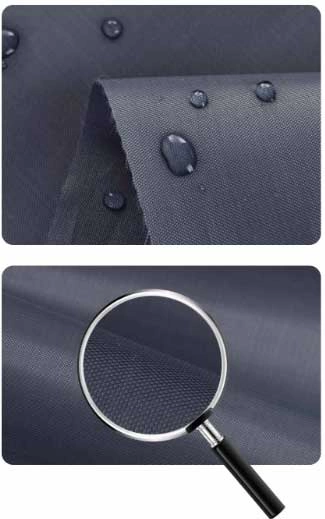 Revêtement PU imperméable en tissu Oxford 210D en polyester