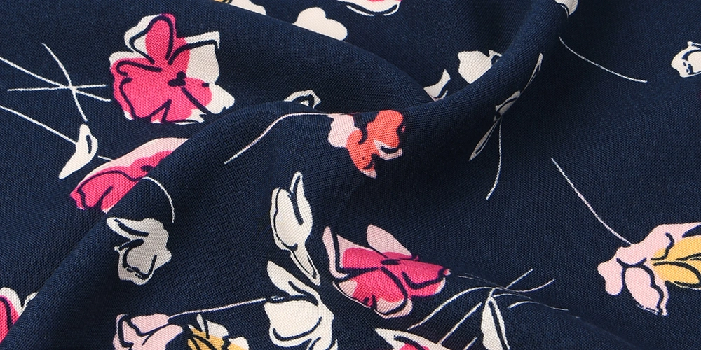 30S Printed Rayon Fabric for Dress 30S Printed Rayon Fabric for Dress