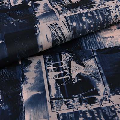 print taffeta fabric