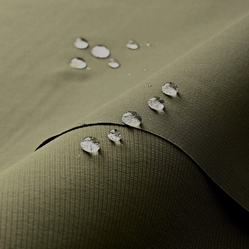 Printed Woven 4 Way Stretch Fabric for Outdoor Clothing