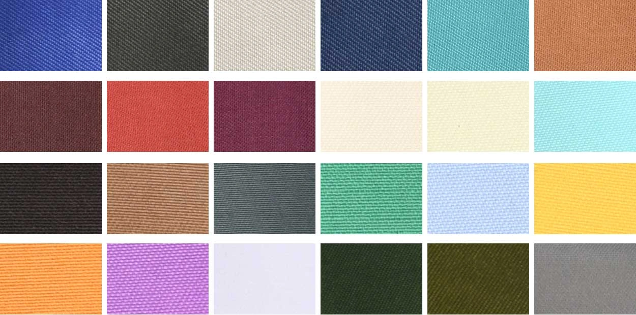 imitation tr fabric color card