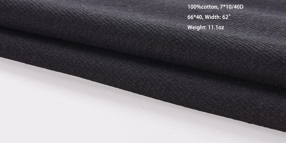 340g 100% Cotton Jean Fabric Medium Thick Twill Elastic Free 10s Cotton  Denim Fabric - China Denim and Cotton Denim price