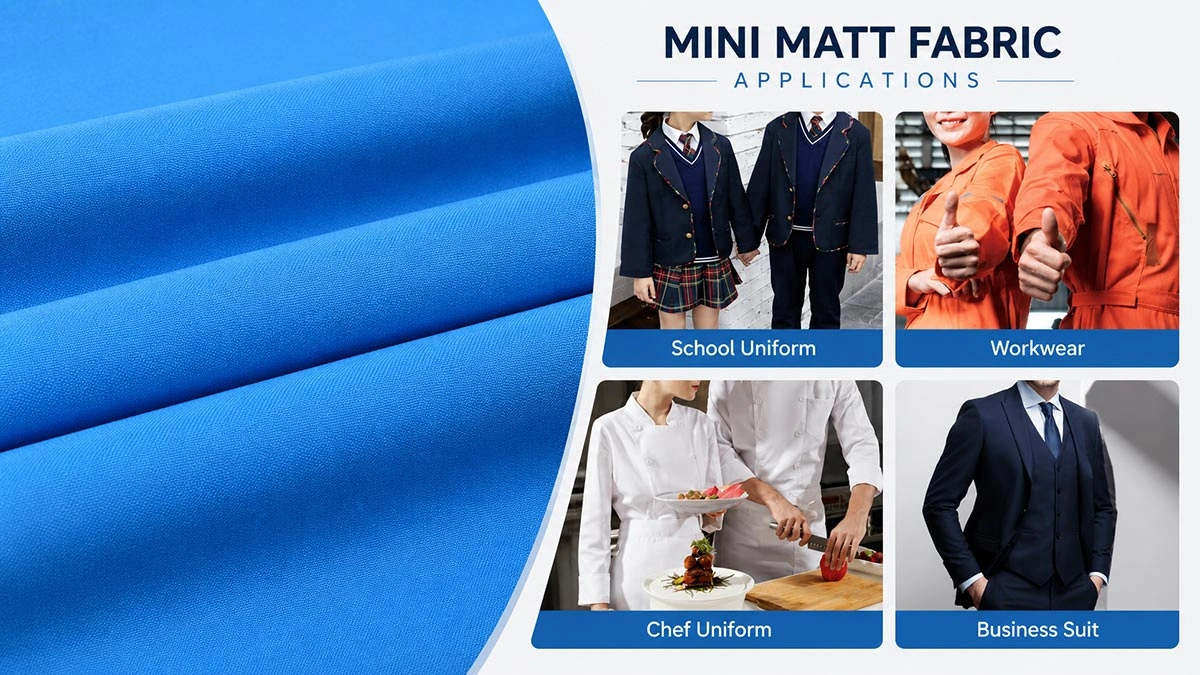 minimatt for uniform workwear