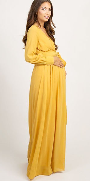 Maternity Dress of Chiffon