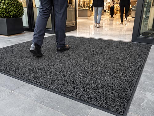 pvc coil mat for entrance flooring