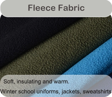 school fleece fabric