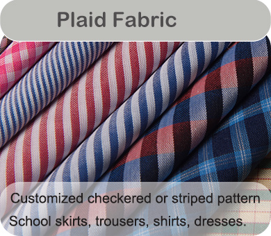 school plaid fabric