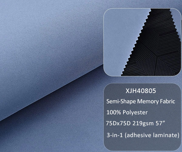 Semi-Shape-Memory Fabric Semi-Shape-Memory Fabric
