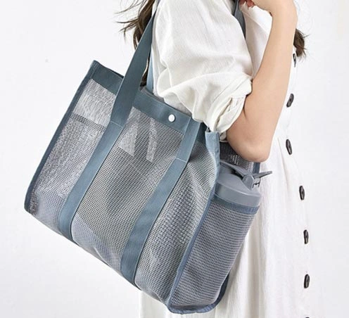 Decorative mesh fabric for fashion bags casual bags and luggage panels
