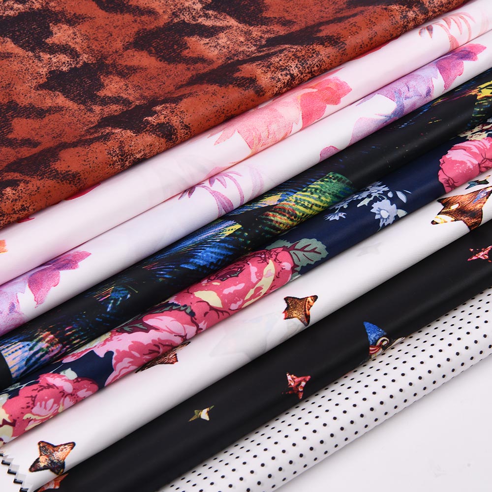 wide selection of printed taffeta lining fabric patterns for bags