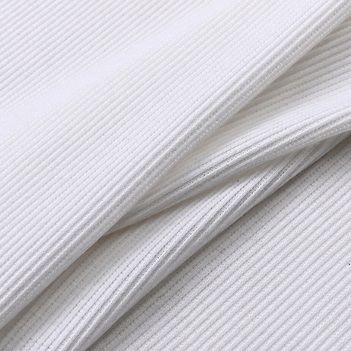rib knitted fabric 2x2