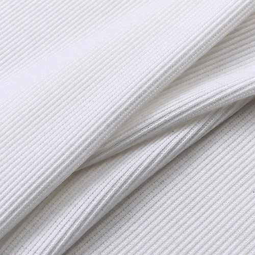 rib knitted fabric 2x2