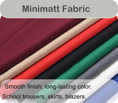 school minimatt fabric