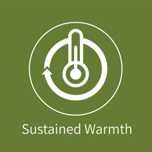sustained warmth