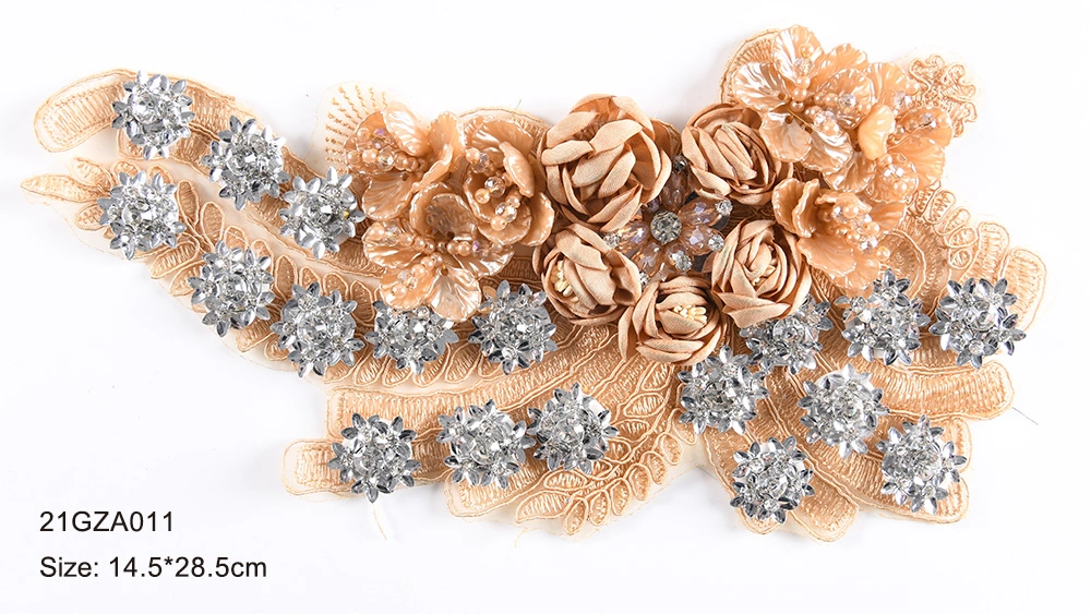 3d lace applique