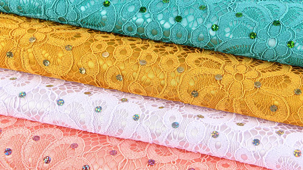 polyester lace fabric