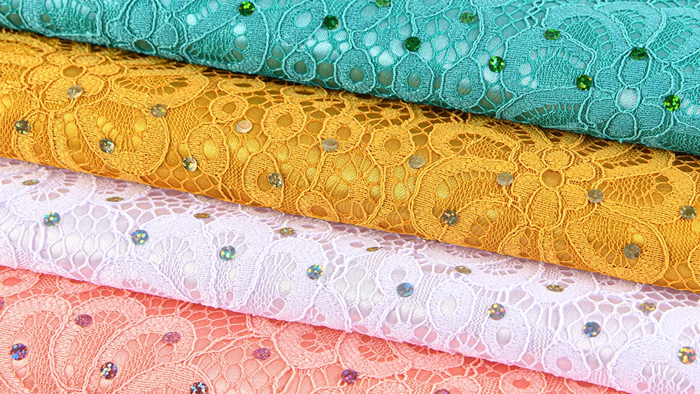 polyester lace fabric