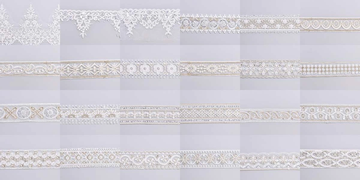 Beaded Sequin Lace Trim