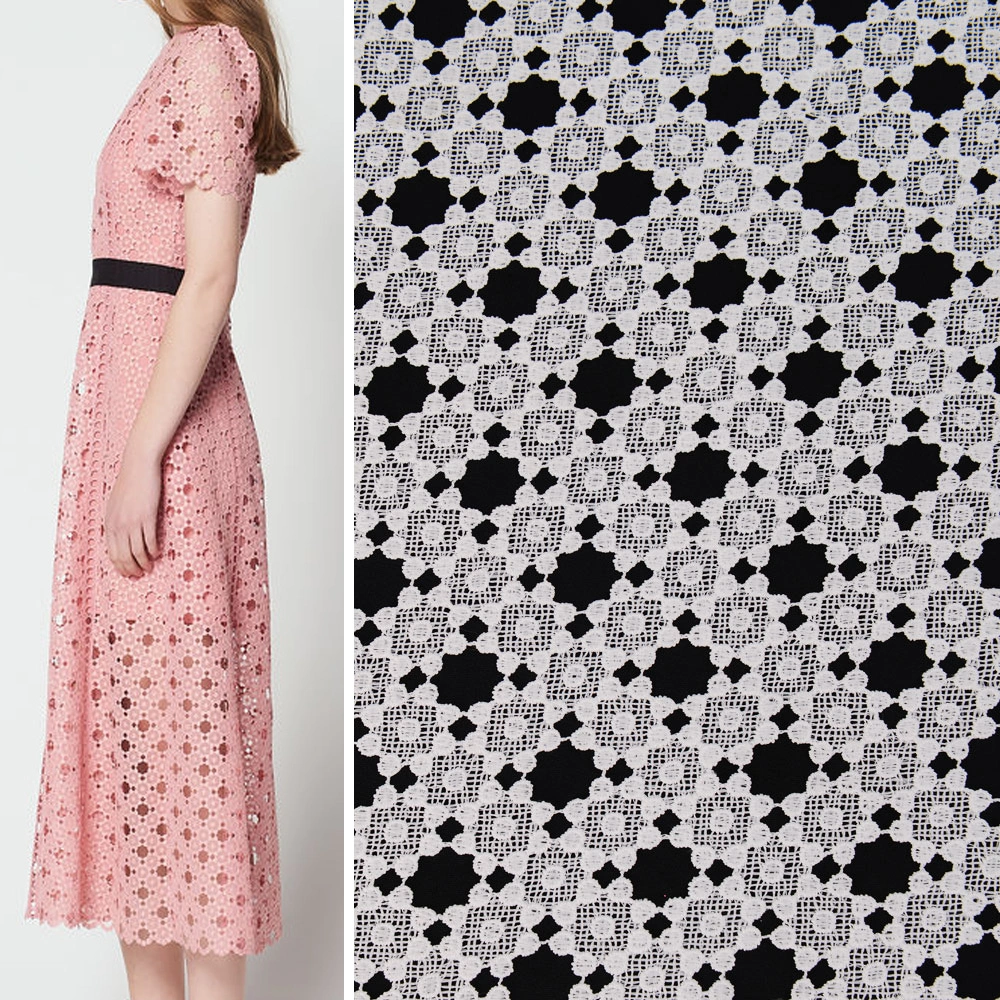 guipure lace fabric for dressmaking