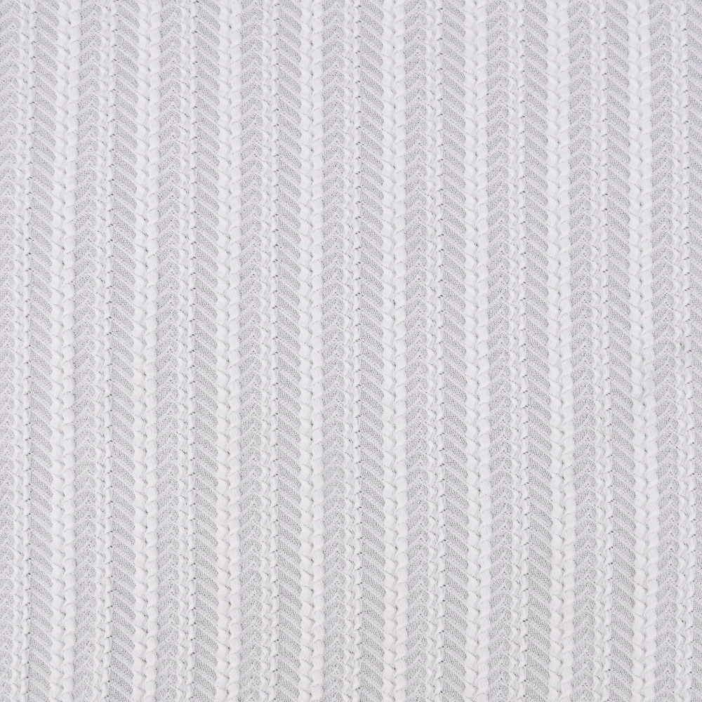 Polyester spandex lace fabric