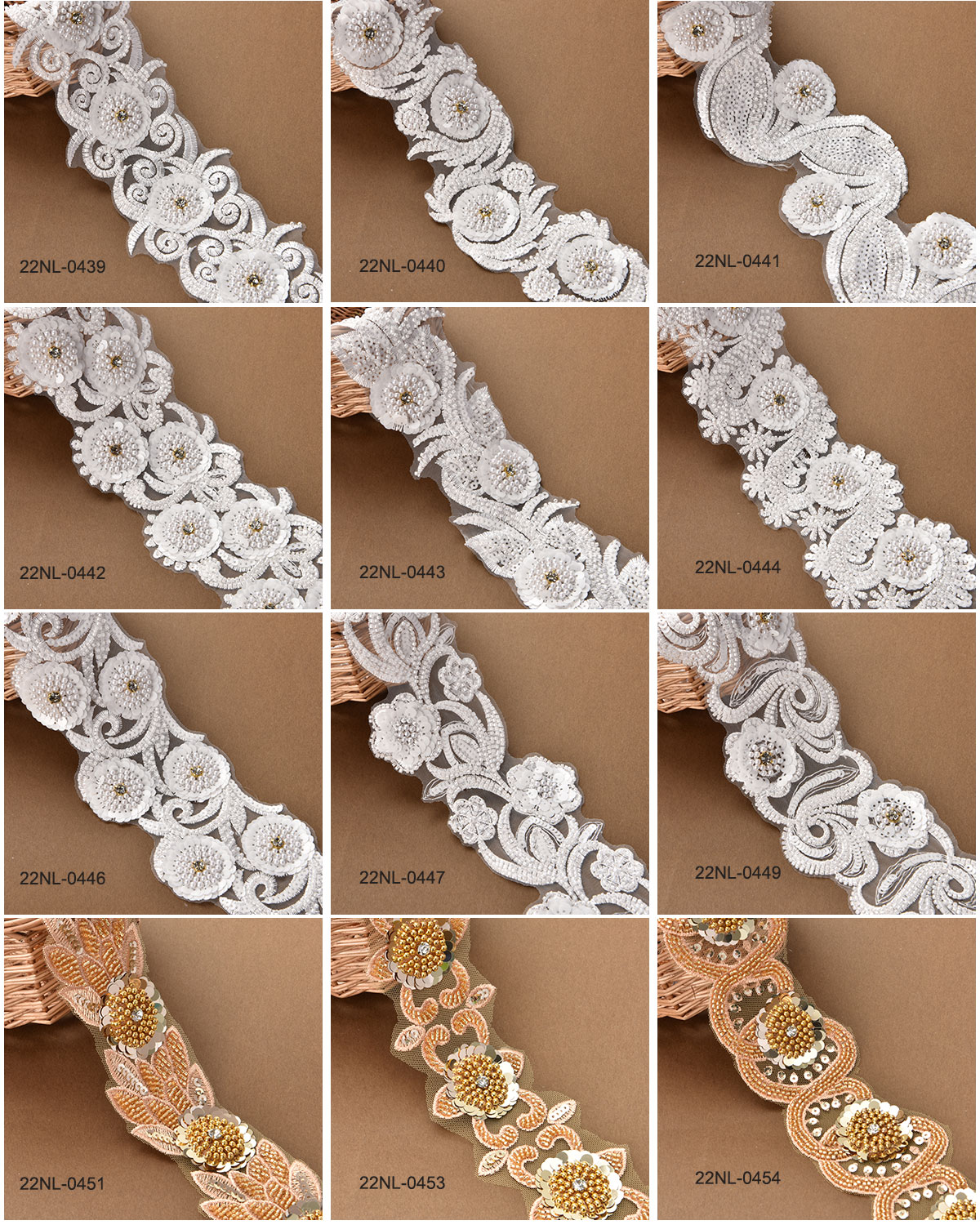 Beaded Lace trim