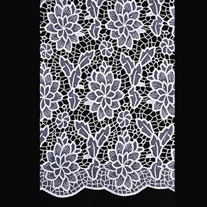 Laser Chemical Lace Fabric