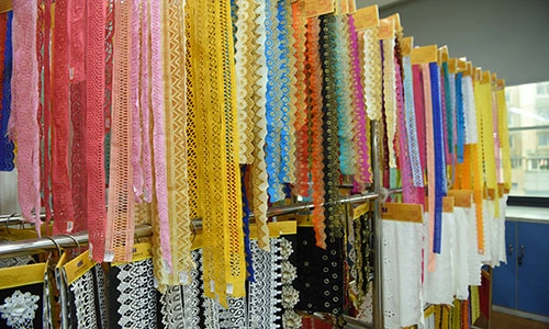 lace trim showroom