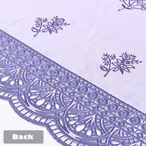 Embroidered Back Embroidered Back