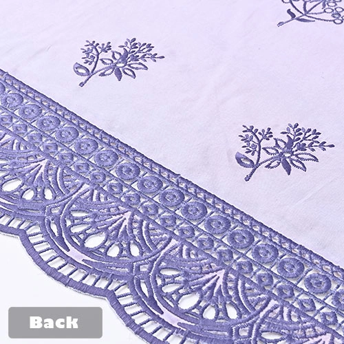 Embroidered back panel Embroidered back panel
