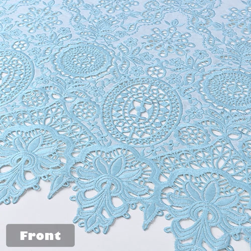 Embroidered cotton front panel Embroidered cotton front panel