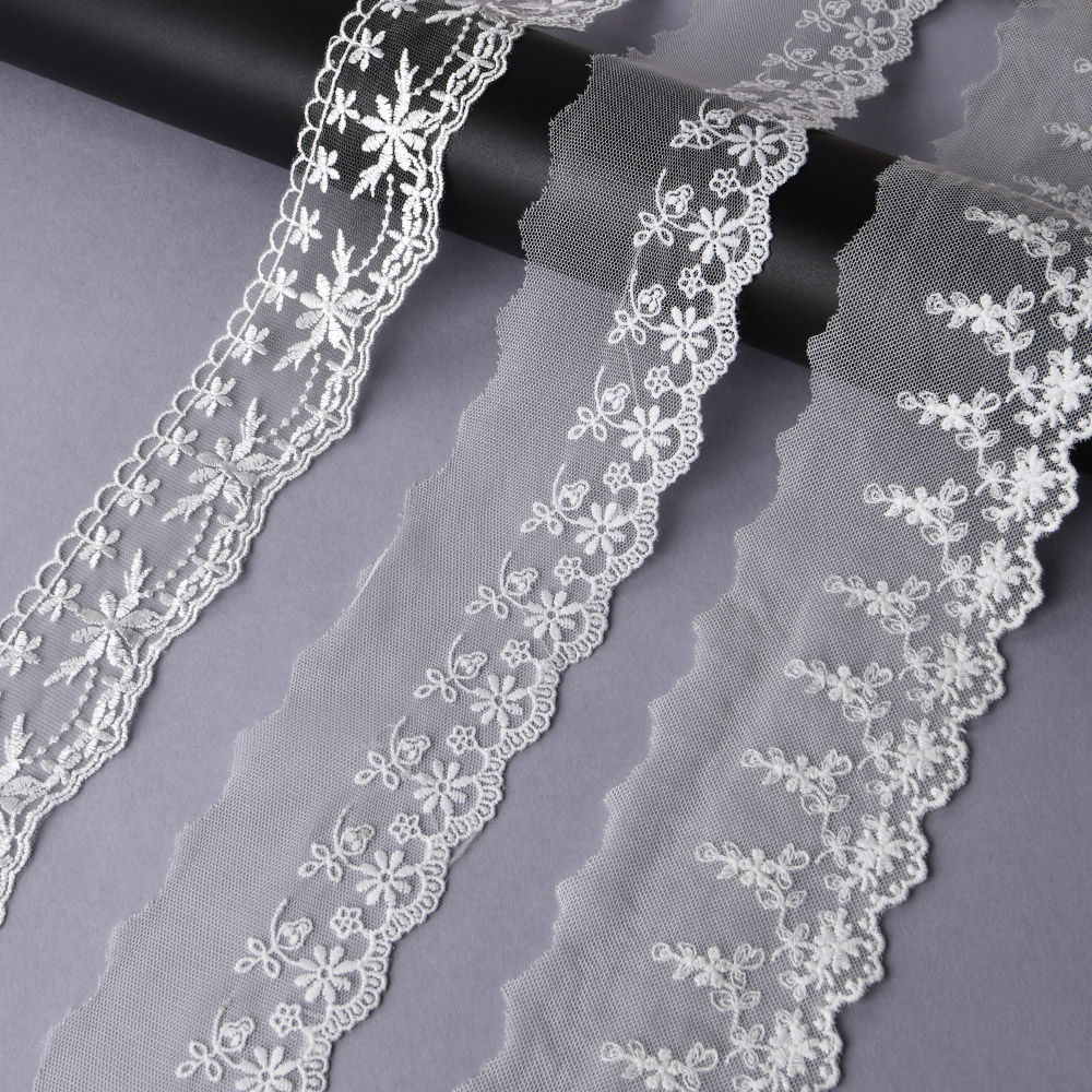 mesh lace trim