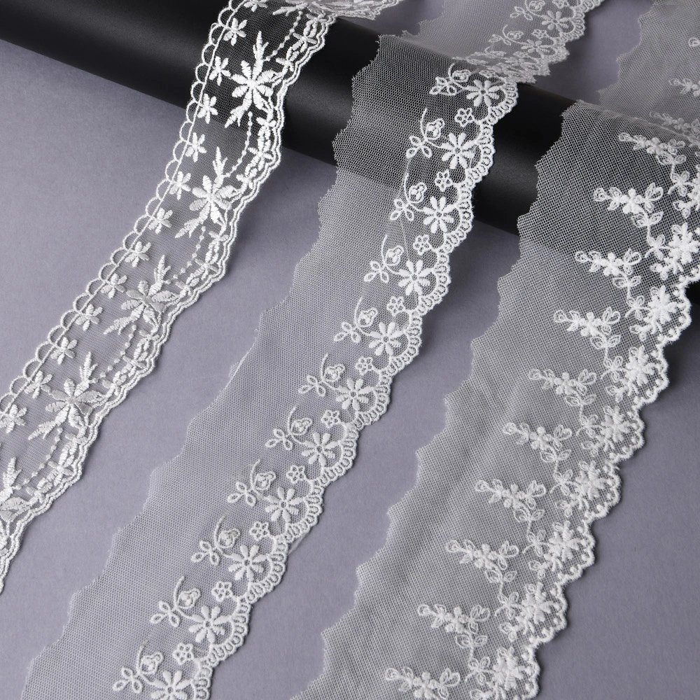 mesh lace trim