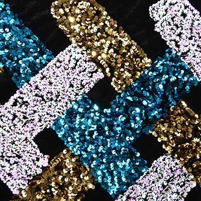 sequins velvet fabric