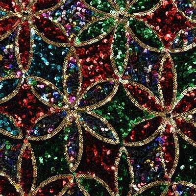 sequins velvet fabric