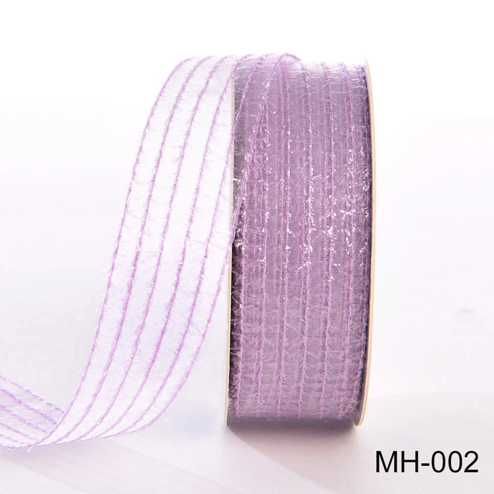 purple organza ribbon