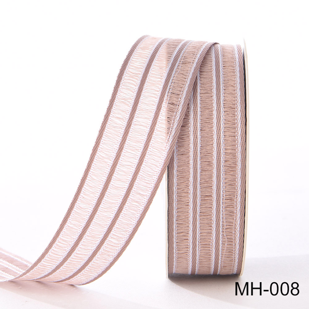 nude woven ribbon