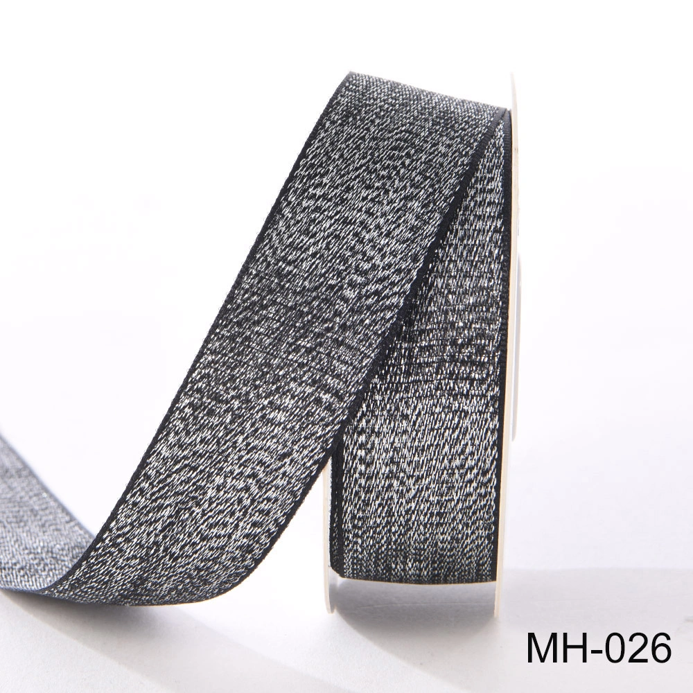 black silver ribbon black silver ribbon