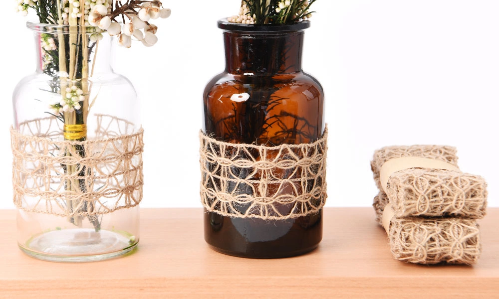 braided burlap ribbon 3.5 burlap ribbon