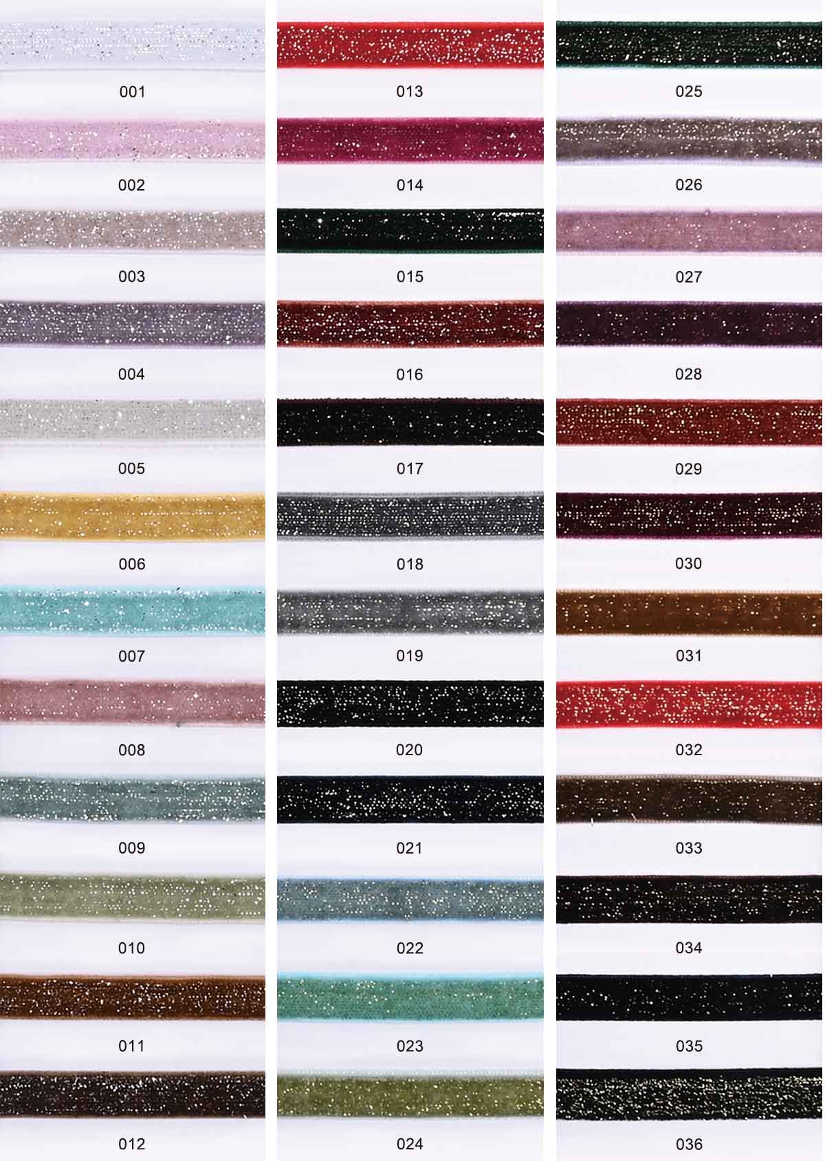 Glitter Velvet Ribbon 2