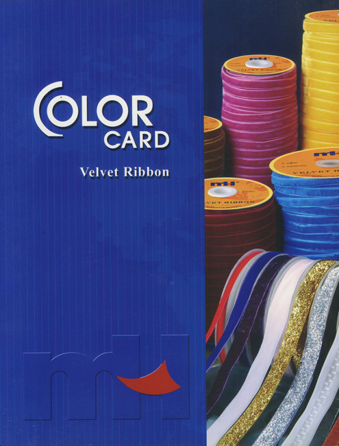 velvet ribbon color card