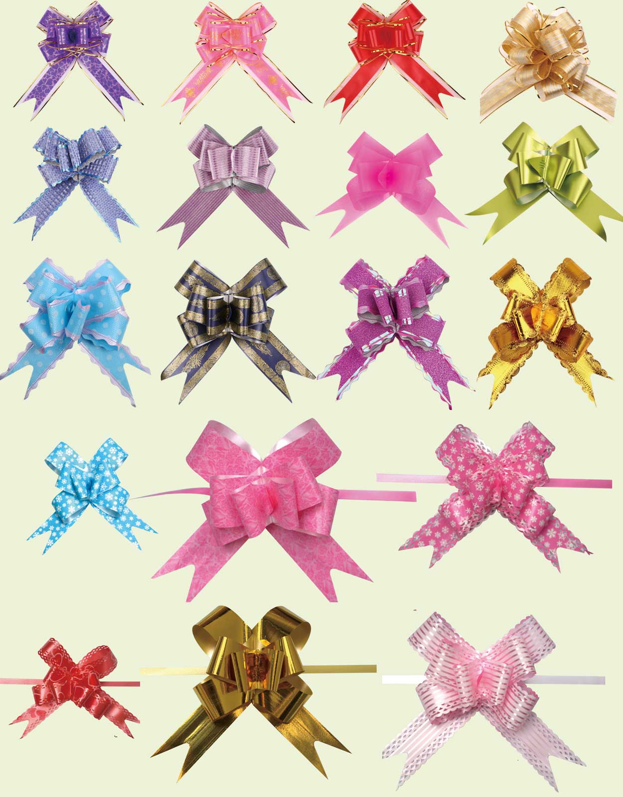 pull bow ribbon designs