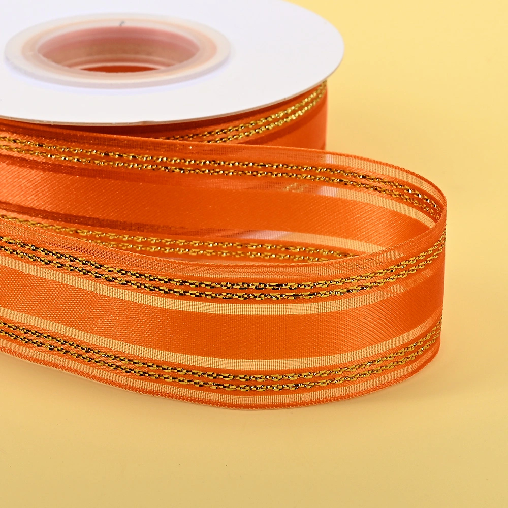 satin center surface ribbon