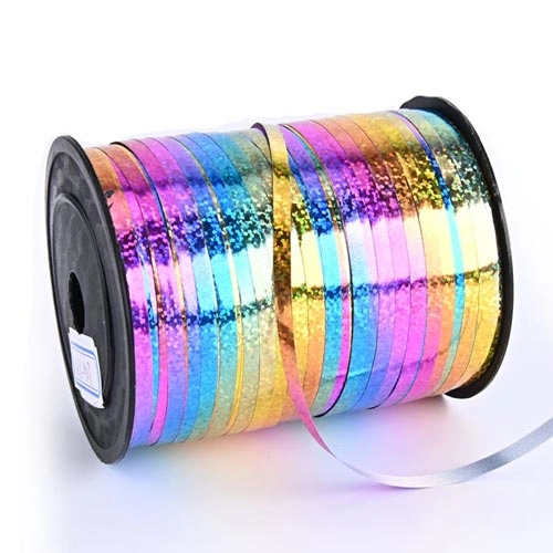 Gradient Holographic Film balloon curling ribbon Gradient Holographic Film balloon curling ribbon